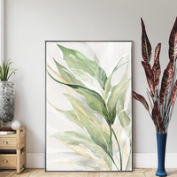 Salon hôtel décoration mur Art plante verte nature morte impression mur photo toile peinture fleur peinture murale