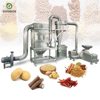 Machine à moudre pour la production de micro-poudre d'ail, de piment rouge, de gingembre, de plantain et de farine d'igname