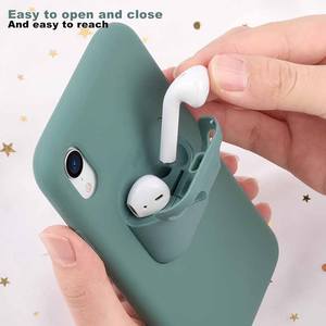 Free Sample 2 In 1 Waterproof Shockproof Cellphone Cover Silicone Phone Case for <span class=keywords><strong>Airpods</strong></span> Case for <span class=keywords><strong>Iphone</strong></span> <span class=keywords><strong>11</strong></span>/11pro/xs/12 Case - Product Image 2