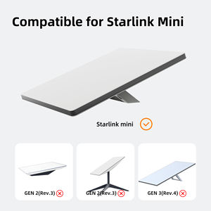 Casing silikon pelindung, Sarung silikon pelindung dengan dudukan isap untuk Starlink Mini 2 in 1 untuk pemasangan jendela RV dan lampu Skylight - Product Image 4