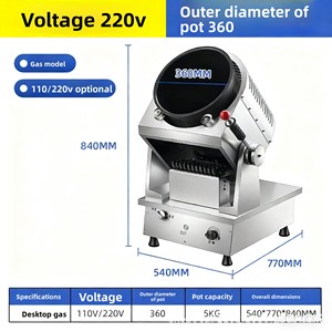 Machine de cuisson automatique TIANXING pour cuisine commerciale, cuiseur rotatif à gaz/électrique pour restaurant - Product Image 3