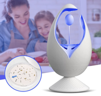Offre Spéciale répulsif piège lampes LED éclairage Bug Zappers avec panneau collant remplacer la version mise à jour 365nm moustique lampe tueur