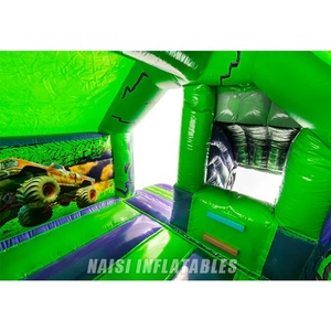 Structure gonflable Monster Truck <span class=keywords><strong>Grave</strong></span> <span class=keywords><strong>Digger</strong></span> avec toboggan, 100% PVC, pour location événementielle - Product Image 4