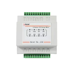 Acrel AMC16-DETT Multi Channels DC Energy Meter With Hall Sensors Din Rail For 5G Telecom Tower Base Station