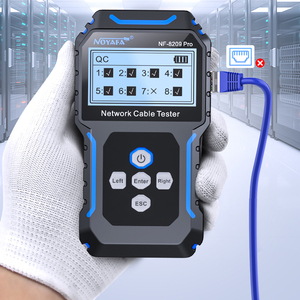Tester per Cavi di Rete NF-8209Pro, Localizzatore di Cavi Cat5 Cat6, Tester PoE con Rilevamento Lunghezza, <span class=keywords><strong>Test</strong></span> Continuità, NCV e Lampada - Product Image 3