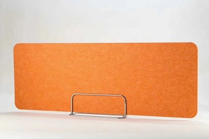 Divisorio Acustico in Feltro PET Insonorizzante, Schermo Divisorio da Scrivania in Fibra di Poliestere ad Alta Densità da 12 mm per Ufficio - Product Image 3