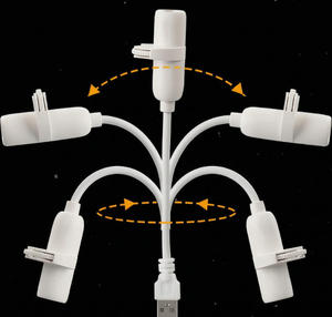 Lámpara <span class=keywords><strong>Proyector</strong></span> de Cielo Estrellado USB, <span class=keywords><strong>Proyector</strong></span> de Luna, Lámpara Nocturna Giratoria con Diapositivas Planetarias para Dormitorio, Auto - Product Image 3