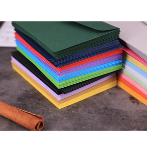 도매 맞춤 로고 사이즈 컬러 셀로판 봉투 종이 봉투 봉투 - Product Image 3