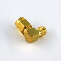Audio Factory DC-12.4 GHz Électrique Étanche SMA Mâle SMA Femelle Angle Droit RF Coaxial Plug-jack JK Connecteurs Adaptateur