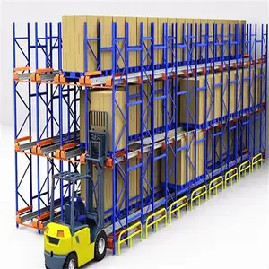 מתלה אחסון למחסן מתלה אחסון כבד מתלה מעבורת משטחים אוטומטית מערכת ניהול חומרים למחסן