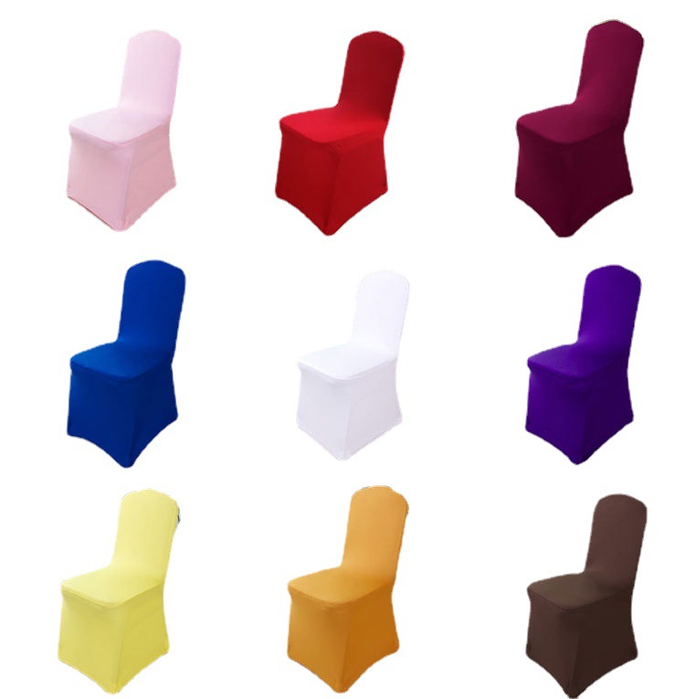 Декоративный эластичный чехол на стул для встреч, торжеств, свадеб, банкетов
