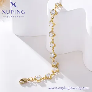 X000925256 Xuping ювелирные изделия 14K позолоченный цвет модные комплекты ювелирных изделий браслет модные браслеты оптом