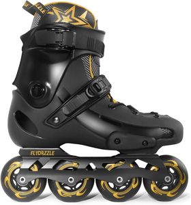 <span class=keywords><strong>Pattini</strong></span> in Linea da Uomo per Freeride Urbano - Cuscinetti ABEC-9, Supporto Caviglia in PP ad Alto Impatto, Fibbia per Tutte le Condizioni Meteo - Product Image 1