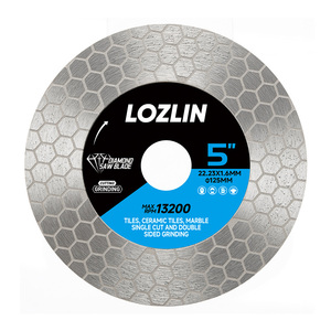 Açı öğütücü için LOZLIN 4.5 "/5" 2-in-1 elmas bıçak, kesme ve taşlama diski porselen fayans beton için granit mermer taş - Product Image 1