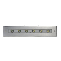Lumière linéaire LED sous-marine IP68, étanche, en métal, DC24V, garantie de 2 ans, lampe de spot pour fontaine, piscine, étang, jardin, paysage