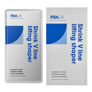 Masque facial en feuille PSH Shrink V Line Lifting Shaper, effet liftant ultime, raffermissant intense, ultra tenseur, pour tous types de peaux, lot de 5. - Product Image 1
