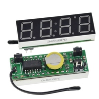 TZT 3 In 1 LED RX8025T Jam Digital Modul Tegangan Suhu DIY Waktu/Termometer/Voltmeter DC 5-30V UNTUK Arduino