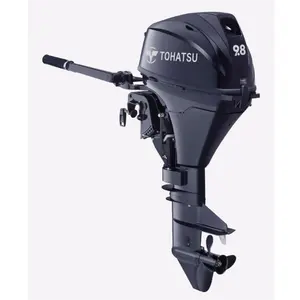 Novo e em estoque motor de popa Tohatsu 4 tempos 9.8 hp para barco MFS9.8