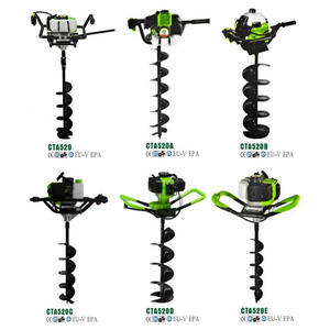 <span class=keywords><strong>Tarière</strong></span> <span class=keywords><strong>manuelle</strong></span> à essence 100mm <span class=keywords><strong>200mm</strong></span> 250mm 300mm pour forage de terre 520 - Product Image 1