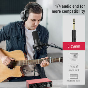 หูฟัง <span class=keywords><strong>Fifine</strong></span> <span class=keywords><strong>H8</strong></span> สำหรับบันทึกเสียงระดับมืออาชีพ หูฟังสตูดิโอ HIFI ระดับมืออาชีพ หูฟังมอนิเตอร์แบบมีสายสำหรับดีเจ หูฟังพร้อมไมโครโฟน - Product Image 2