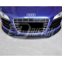 CMST Nouvelle lèvre de pare-chocs avant en fibre de carbone à fixation par boulons pour Audi R8 Gen1 (2007-2015)