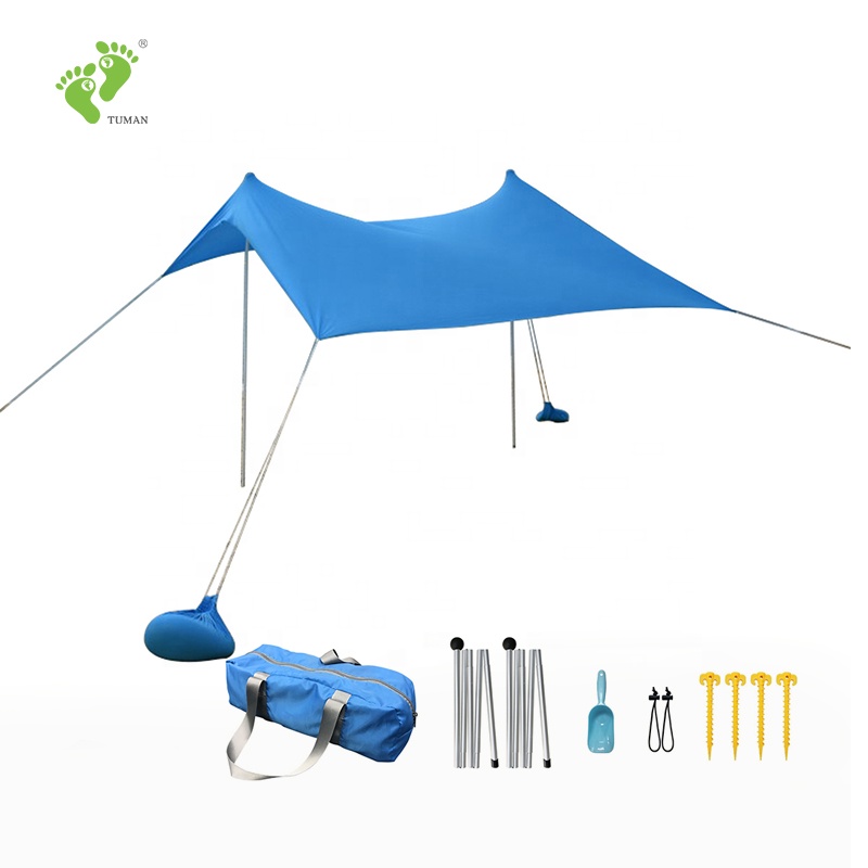 Longsen, портативный солнцезащитный козырек, семейная Пляжная палатка, укрытия от солнца, кемпинг, шестигранная Защита от УФ-лучей, солнцезащитный козырек для пляжа, мгновенная Пляжная палатка