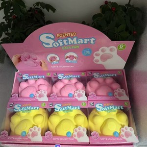 Jumbo Flour Filled Bear Paw <b>Squishy</b> Toy Slow Rising Stress Relief Toy Soft TPR Squeeze Ball - Product Image 3