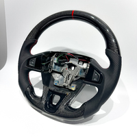 Volant de direction personnalisable de style sport classique en cuir et fibre de carbone véritable pour Renault Mégane 3 Mégane RS