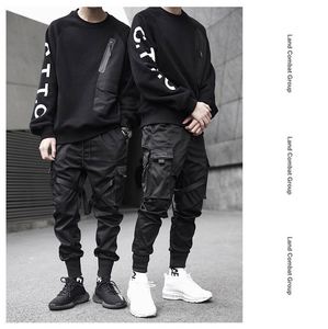 Commercio all'ingrosso Degli Uomini di Multi-Tasca di Alta Qual Hip Pop Uomini di <span class=keywords><strong>Pantaloni</strong></span> Streetwear <span class=keywords><strong>Pantaloni</strong></span> Della Tuta Moda Maschile <span class=keywords><strong>Pantaloni</strong></span> <span class=keywords><strong>Cargo</strong></span> <span class=keywords><strong>Pantaloni</strong></span> Da Uomo - Product Image 3