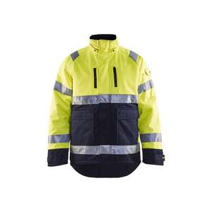 BLAKLADER - 482819003389XXL Chaqueta de invierno Hi-Vis Amarillo/Azul marino-EAN 7330509239544 ROPA DE TRABAJO DE LA HI-VIS - Product Image 1