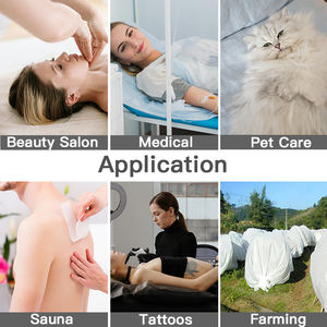 Rollo de Sábanas Desechables Blancas OEM, Color Personalizado, Impermeables, a Cuadros, de Poliéster/Algodón, para Camillas de Estética, Salón de Masajes, Hospital - Product Image 5