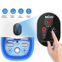 L'usine de Mimir fournit un service OEM de seau de massage pour le bain de spa des pieds avec écran LCD à température réglable