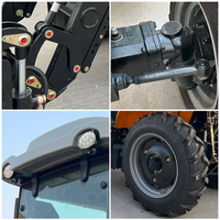 Tracteur agricole compact 4x4 50 CV YTO avec moteur diesel, système de carburant optimisé, faibles émissions, adapté aux pentes, aux pelouses et aux rizières