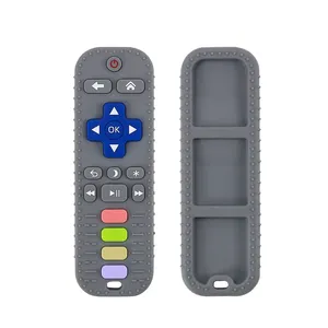 BPA free mềm Silicone bé Teether TV điều khiển từ xa hình dạng thiết kế mọc răng đồ chơi - Product Image 3
