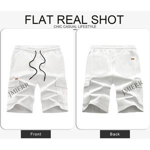 2025 Men's Sporty Casual Joggers Pants and <b>Cargo</b> Shorts Woven Polyester with Elastic Waist Drawstring Closure for Training - Product Image 2