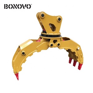 Grappin hydraulique forestier <span class=keywords><strong>BONOVO</strong></span> avec rotor pour mini-excavatrice - Product Image 3