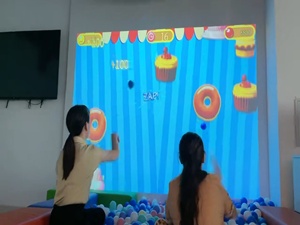 เกมติดผนังแบบอินเทอร์แอคทีฟสำหรับเด็กเล่นเกมแบบทุบกำแพงสำหรับเด็กใช้ในอาคารสนามเด็กเล่นธุรกิจปราสาทแสนซนแบบโต้ตอบ - Product Image 4