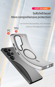 Coque de téléphone magnétique antichoc mate pour Samsung S26, étui de protection en TPU PC anti-rayures pour Galaxy S26 Ultra - Product Image 4