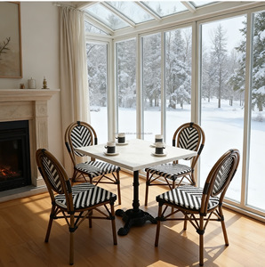 Vente en gros d'usine <span class=keywords><strong>de</strong></span> crème solaire française décontractée imperméable à l'eau Restaurant Balcon Patio Salle à manger Jardin <span class=keywords><strong>Table</strong></span> d'extérieur - Product Image 6