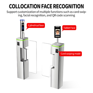 Đầy đủ tự động Swing an ninh Acess kiểm soát turnstile RFID SUS304 nhanh chóng cảm ứng Swing rào cản cổng turnstile Swing - Product Image 4