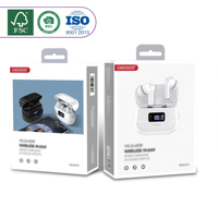  Boîtes d'emballage personnalisées pour accessoires électroniques 3C, certifiées BSCI et ISO, pour écouteurs