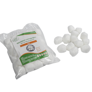 Batuffolo di cotone medicale, 100% cotone 0.5g-5g , 10 pz/borsa, 20 pz/borsa - Product Image 1