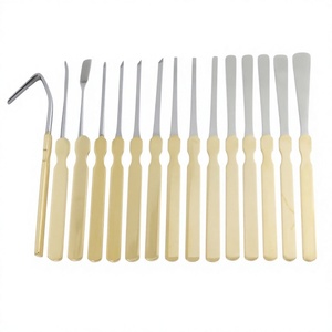 Juego de Instrumentos de Rinoplastia SureMed Instruments, 15 Piezas, Acero Inoxidable de Grado Quirúrgico, Cinceles, Osteótomos y Rasps para Cirugía Nasal - Product Image 1