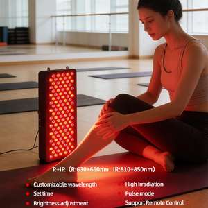 REDSKY Stehende Dual-Chip 4-Wellenlängen 630nm 660nm 810nm 850nm LED Rot Nahinfrarot Lichttherapie-Panel US-Stecker Heimschönheit - Product Image 2