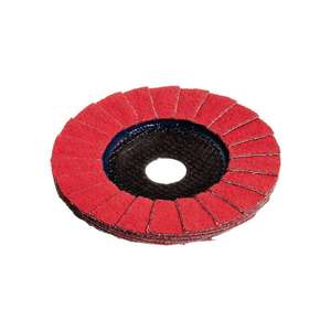 LUKAS Disco tipo ventilador V2 POWER CER DM 125 mm granulación 40 plano inoxidable St., tit. CER (Gran cerámica.) - Product Image 2