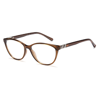 Charme design classique lunettes optiques montures de machine en acétate