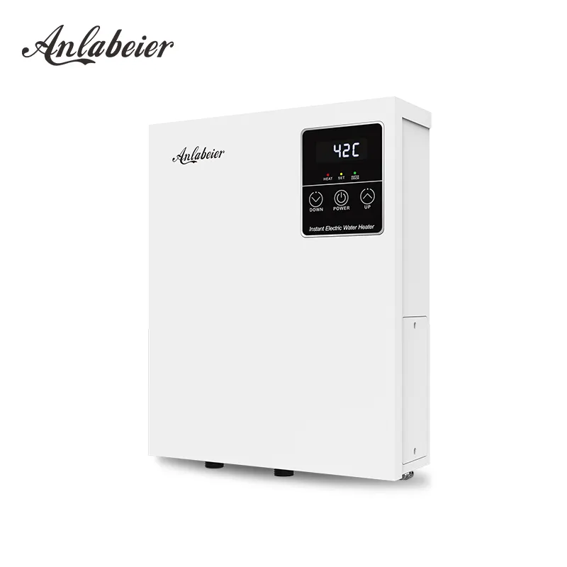 13000W Tankless Mini Aquecedor De Água Quente Sob Pia 110V Termostática Lavagem Sistema De Aquecimento elétrico água instantânea gêiser