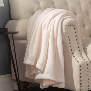 ผ้าห่มขนแกะผ้าสักหลาดโพลีเอสเตอร์ผ้าห่มปรับอากาศผ้าโพลีเอสเตอร์ออกแบบได้ตามที่ต้องการ - Product Image 4