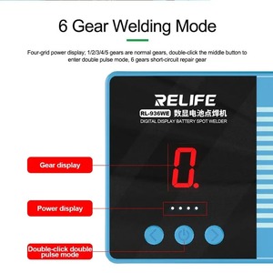 Kit de soudage par points de <span class=keywords><strong>batterie</strong></span> RELIFE RL-936WE / Affichage numérique portable / <span class=keywords><strong>Batterie</strong></span> nickelée / Outils de réparation de téléphones portables - Product Image 4