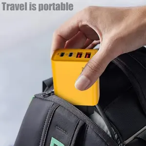 Cargador de teléfono móvil de 4 puertos de carga rápida de 120W, cargadores QC3.0 USB tipo C, adaptador de pared PD Dual, enchufe EU/US/UK para IPhone15 Xiaomi - Product Image 3